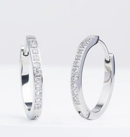 Starfish Project Eternity Silver Hoops