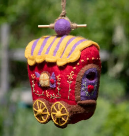 dZi Handmade Vardo Wagon Birdhouse