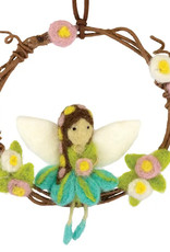 dZi Handmade Garden Fairy Mini Wreath