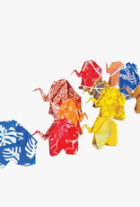 dZi Handmade Origami Elephant Paper Garland