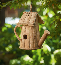 Serrv Rustic Watering Can Birdhouse