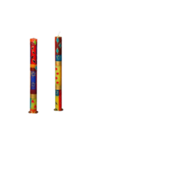 Thumbprint Artifacts Judaica Candle -Taper 9 in