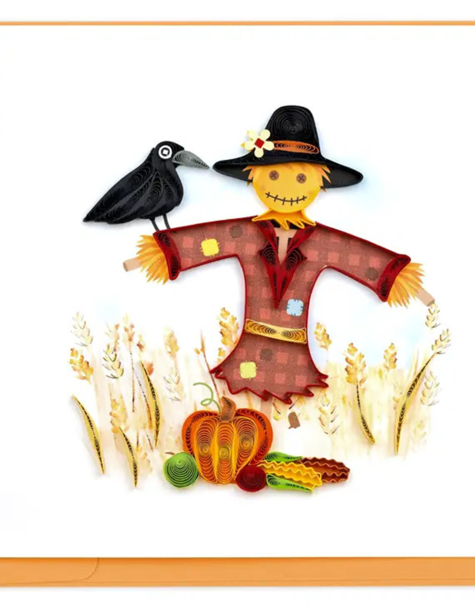 Quilling Card Quilled Scarecrow Greeting Card