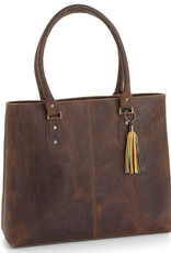 Serrv Rustic Leather Handbag