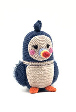 Pebble Puffin Plushie Rattle