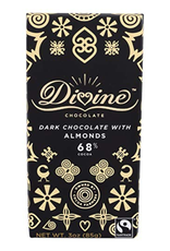 Divine Chocolate Dark Chocolate with Almonds