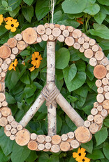 Serrv Wooden Layered Peace Wreath