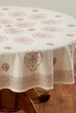 Serrv Vasanti Sienna Round Tablecloth