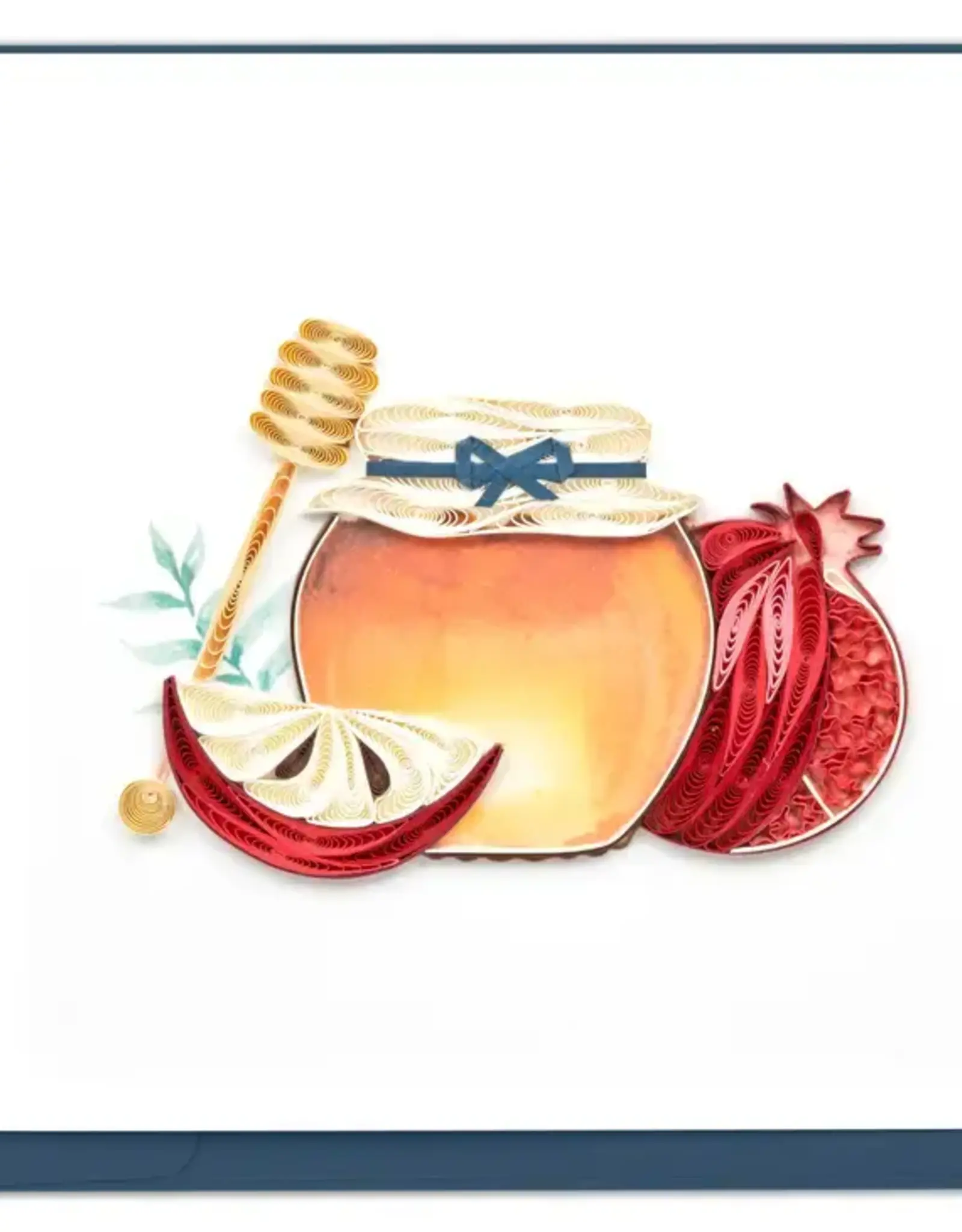Quilling Card Quilled Rosh Hashanah Greeting Card