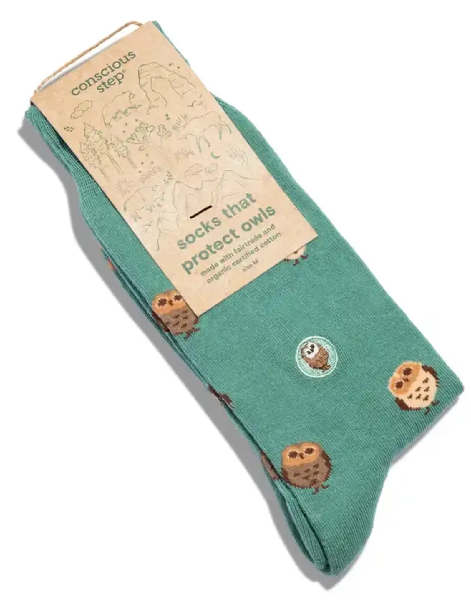 Conscious Step Socks that Protect Owls