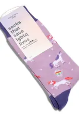 Conscious Step Socks that Save LGBTQ Lives (Unicorns)