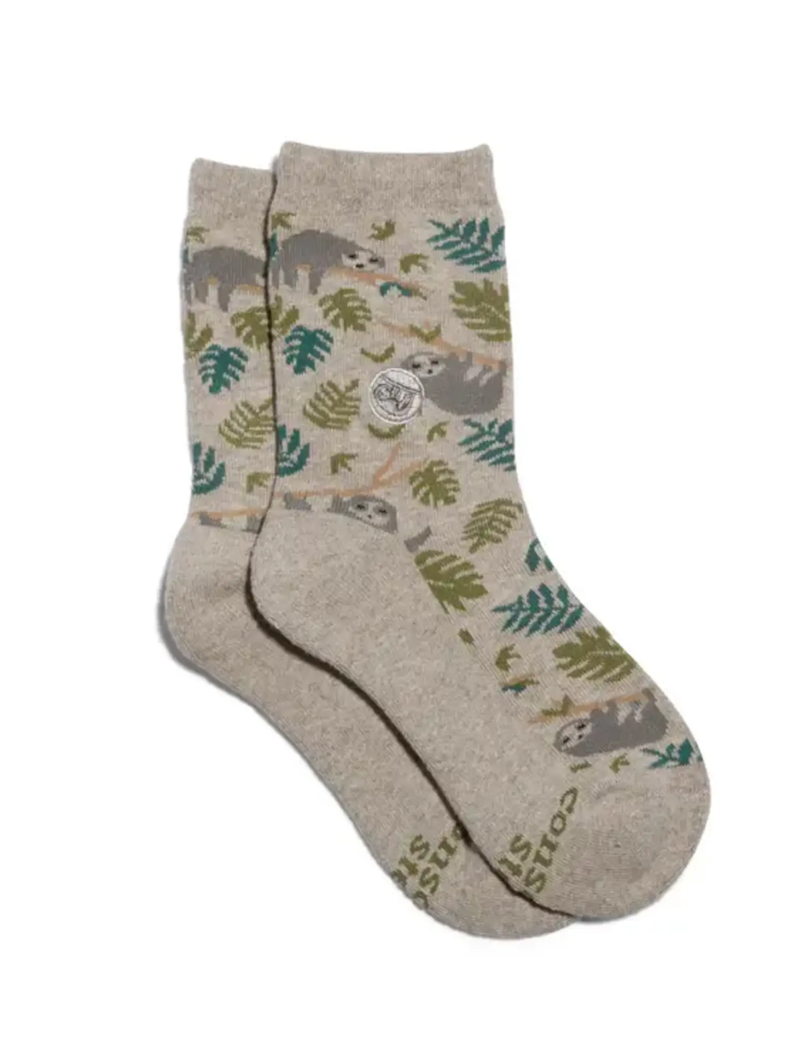 Conscious Step Kids Socks that Protect Sloths
