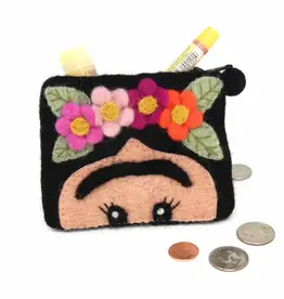 Global Crafts Frida Felt Coin Purse