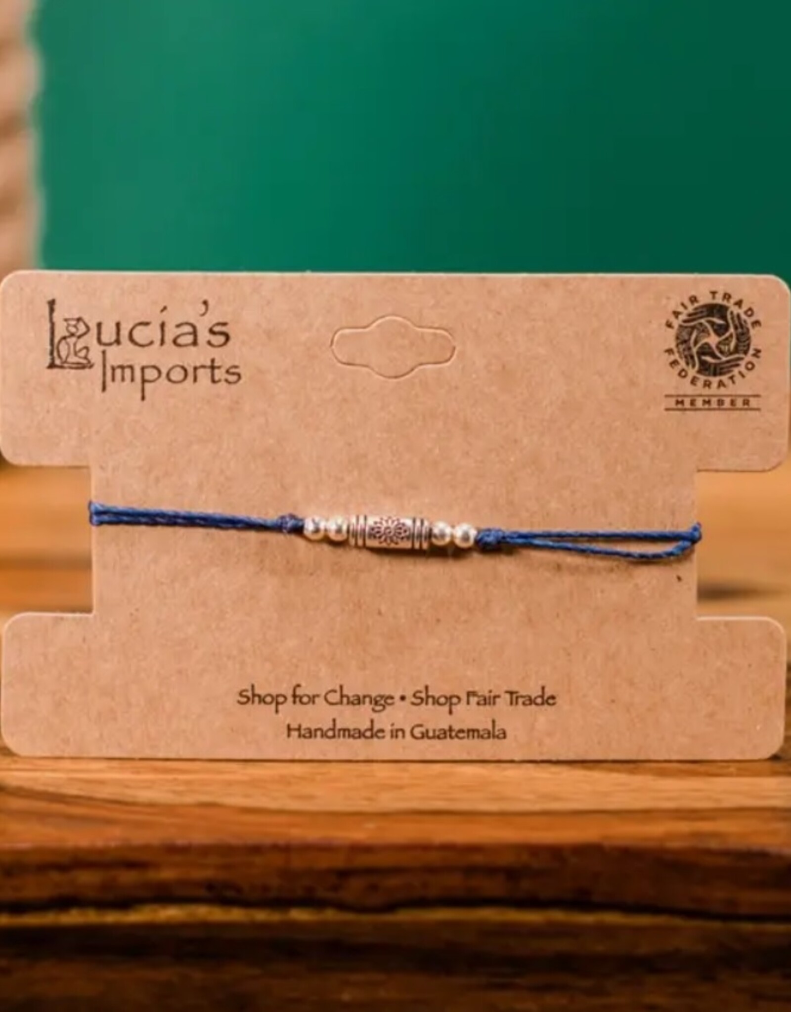 Lucia's Imports Sun Bead String Bracelet