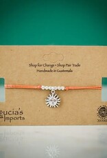 Lucia's Imports String Charm Bracelets Sun