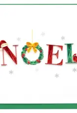 Quilling Card Quilled NOEL Christmas Card