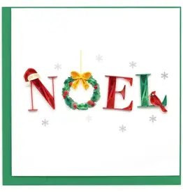 Quilling Card Quilled NOEL Christmas Card