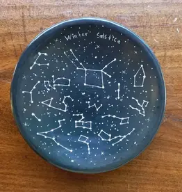 Women of the Cloud Forest Winter Solstice Constellations Ceramic Ring Dish