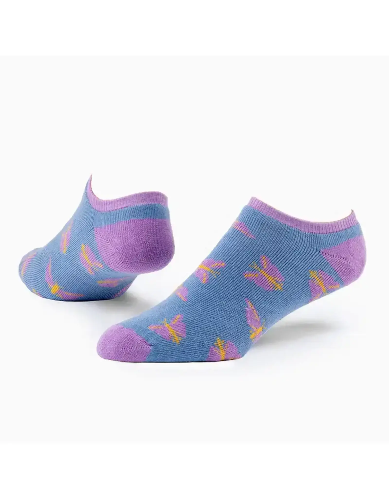 Maggie's Organics Footie Socks (Butterfly)