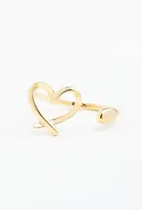 Starfish Project With Love Gold Ring