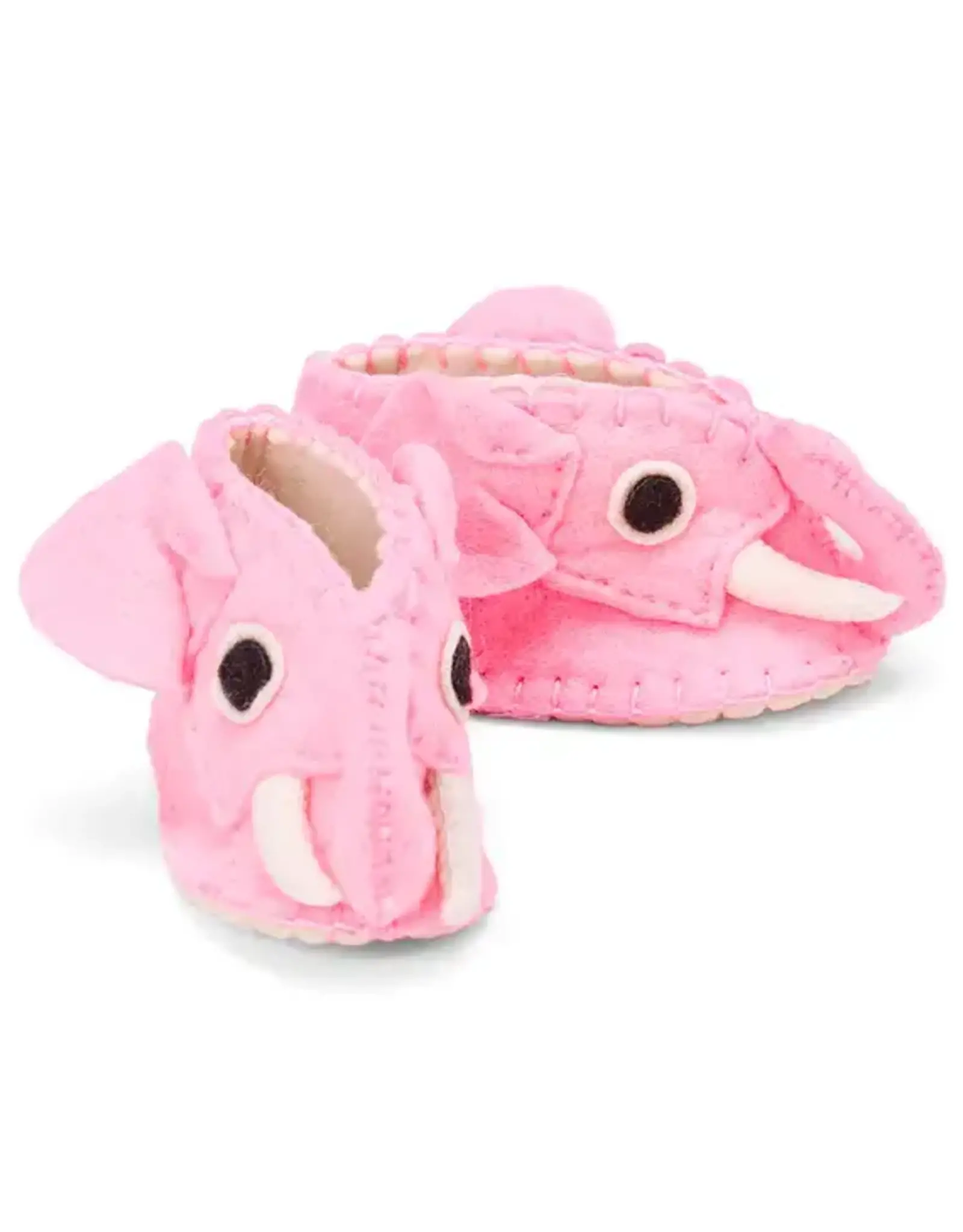 Silk Road Bazaar Pink Elephant Infant Zooties | 0-12 mths