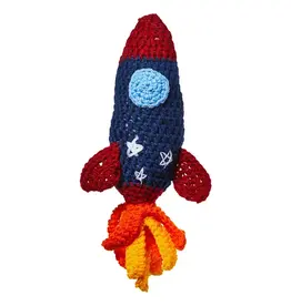 Silk Road Bazaar Knit Rocket Rattle