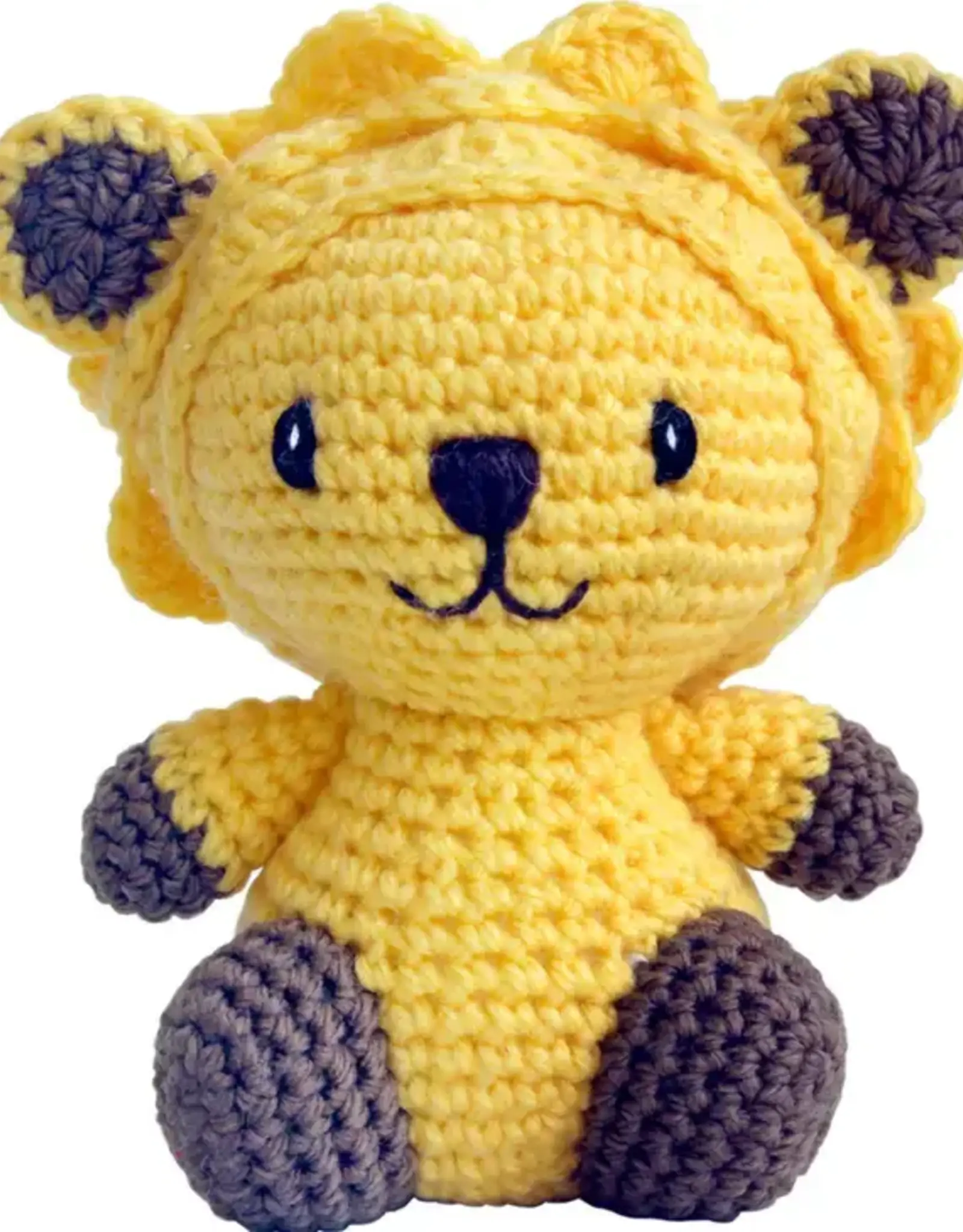 Silk Road Bazaar Knit Lion Doll