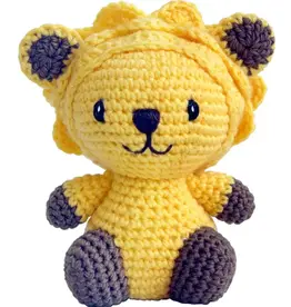 Silk Road Bazaar Knit Lion Doll