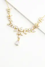 Starfish Project Golden Chandelier Zircon Necklace