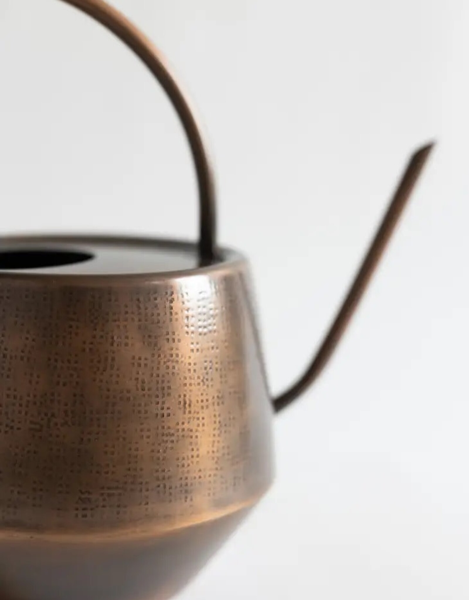 Ten Thousand Villages Antique Copper Watering Can