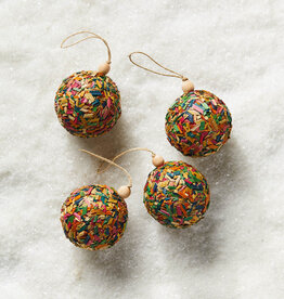 Serrv Confetti Ball Ornaments