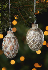 Serrv Glimmering Pinecone Ornament