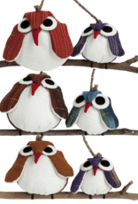 Marquet Owl Duo Ornament