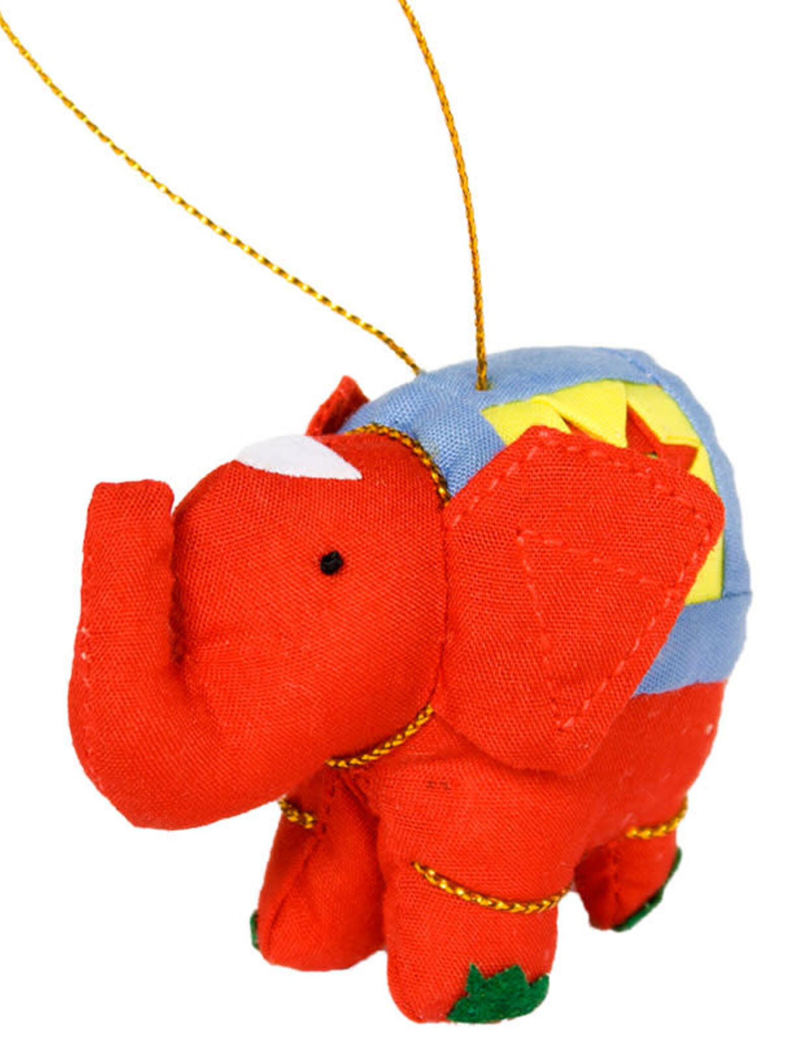 Marquet Ellie the Elephant Ornament Red