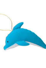 Marquet Felt Dolphin Ornament