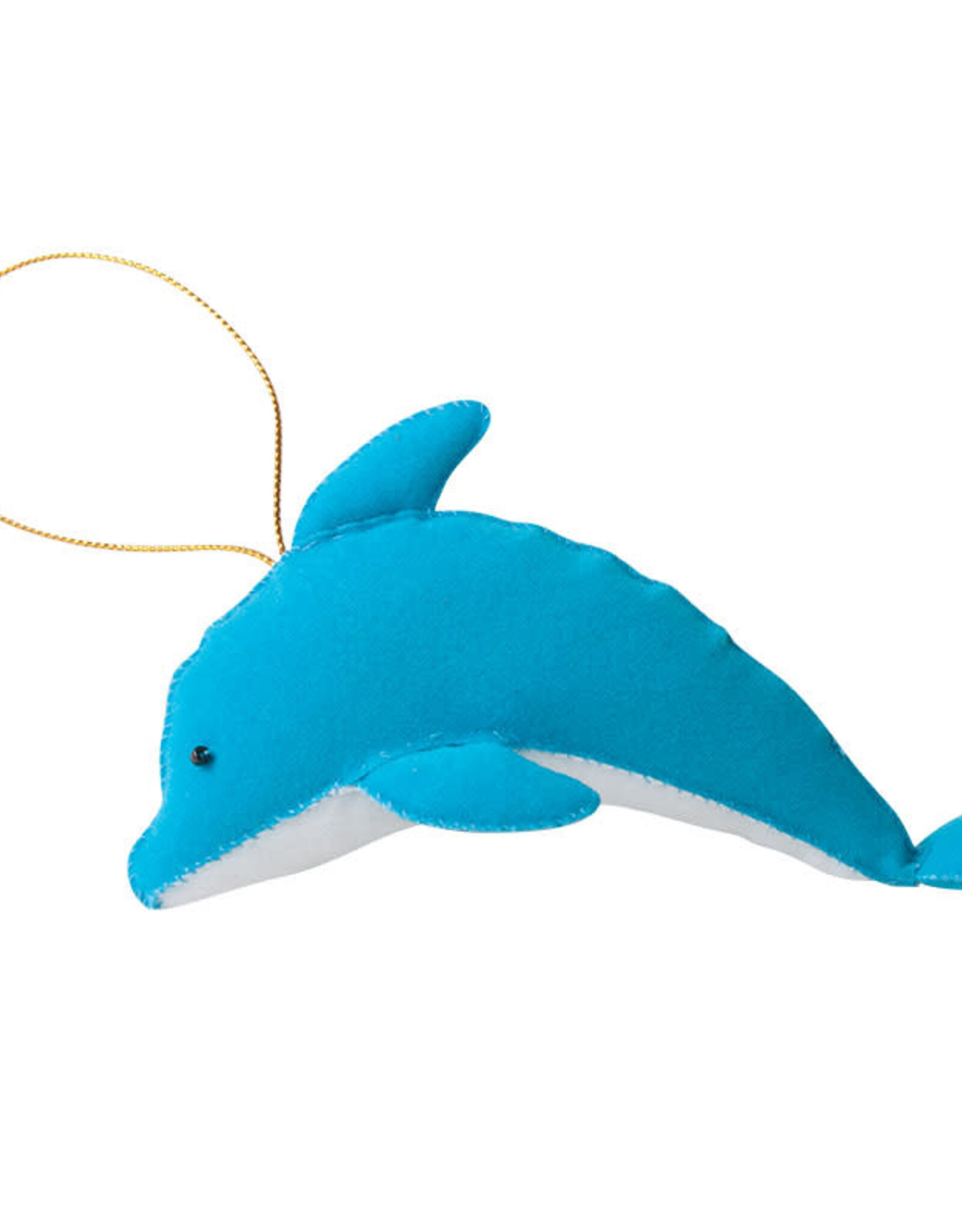 Marquet Felt Dolphin Ornament