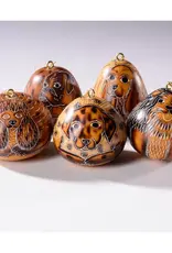Lucuma Designs Mini Dog Gourd Ornament Assorted