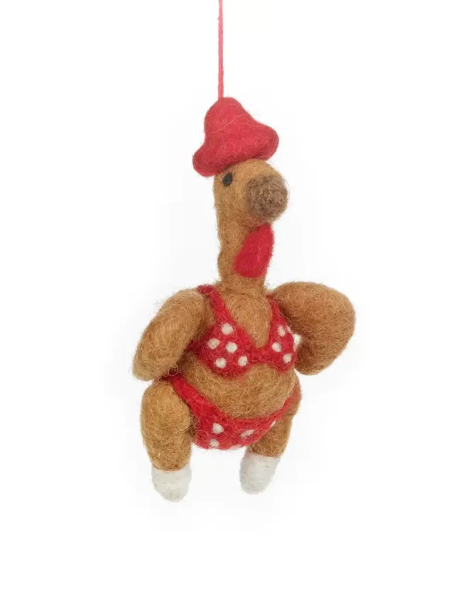 Felt So Good Felt Sizzling Turkey Ornament