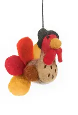 Felt So Good Felt Thanksgiving Turkey Ornament