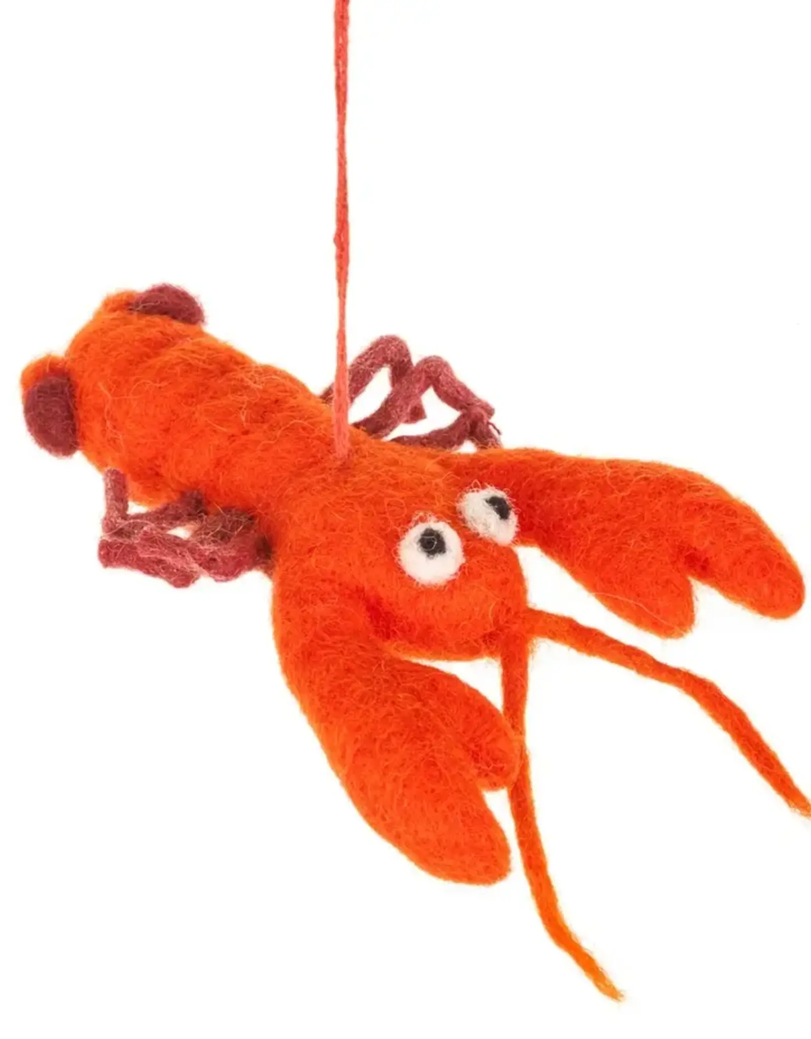 Felt So Good Louella the Felt Lobster Ornament