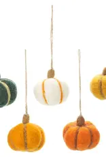 Felt So Good Felt Hanging Halloween Pumpkins ornament