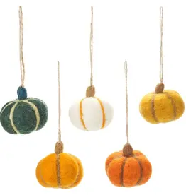 Felt So Good Felt Hanging Halloween Pumpkins ornament