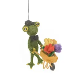 Felt So Good Fletcher the Florist Frog