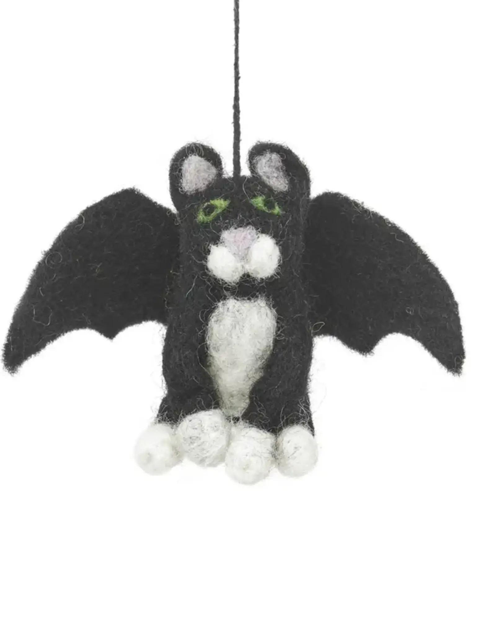 Felt So Good Cat Bat Ornament