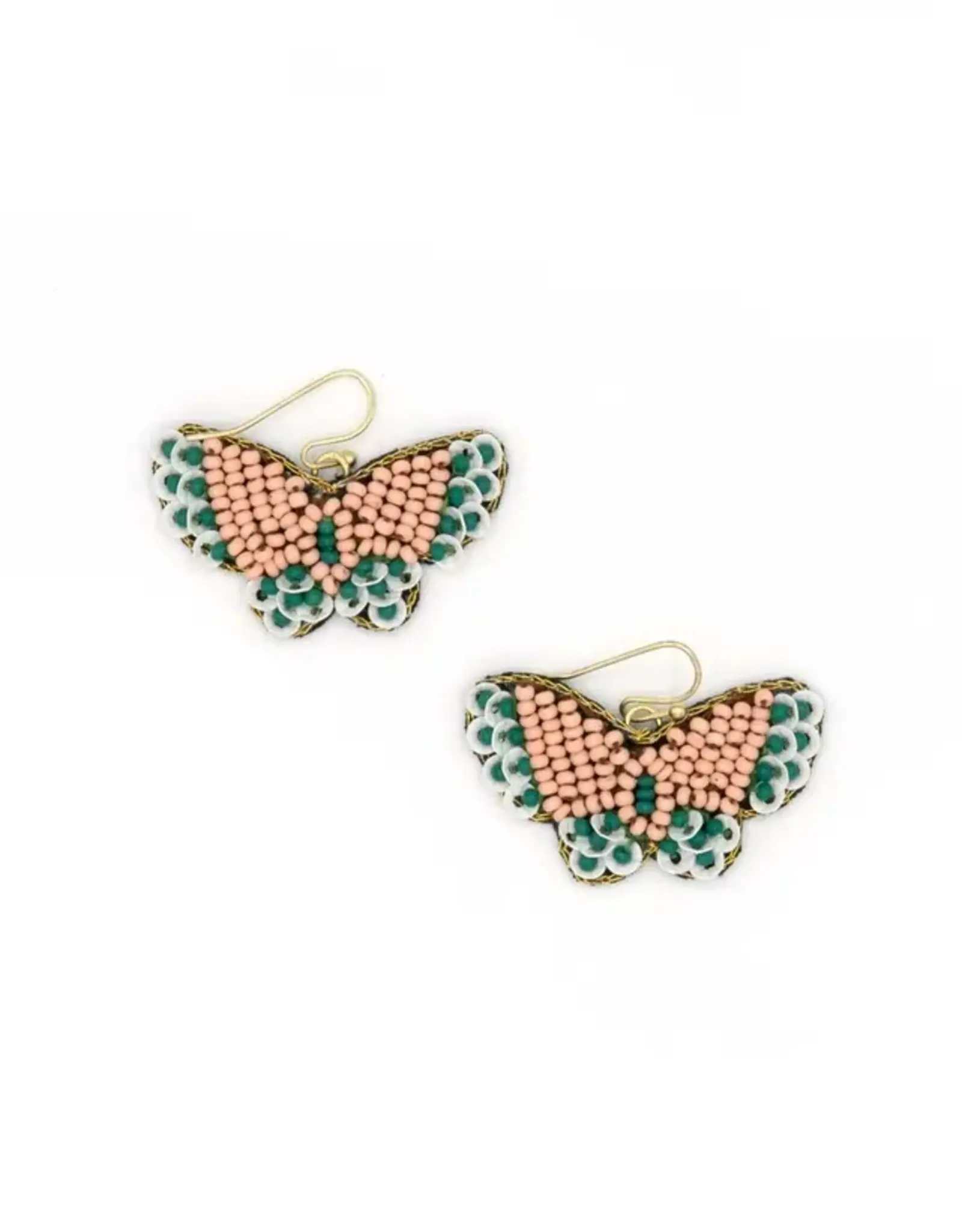 Fair Anita Beaded Butterfly Earrings