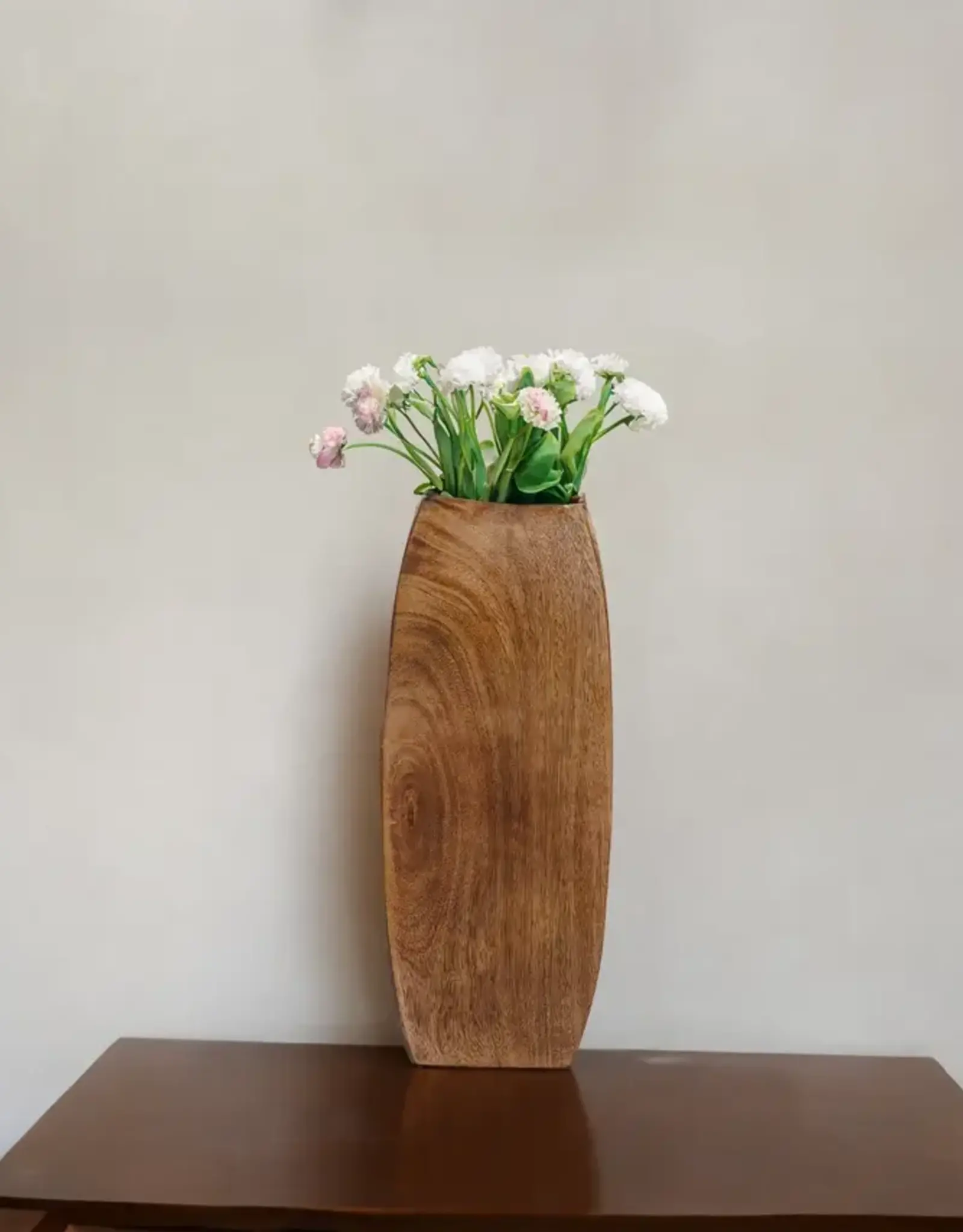 Mela Artisans Manas Mangowood Vase