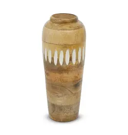 Mela Artisans Rajiv Mangowood Vase