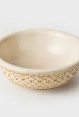 Mela Artisans Small Mehndi Bowl (Yellow)