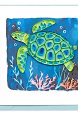 Quilling Card Quilled Decorative Under the Sea Turtle Card