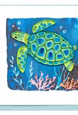 Quilling Card Quilled Under the Sea Turtle Card